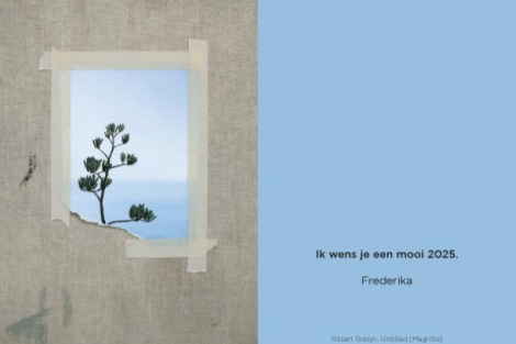 Ritsart Gobyn, Untitled (Magritte) @ PLUS-ONE Gallery Antwerp 2021